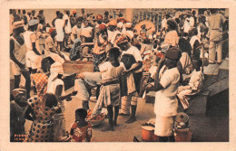 BENIN Ex Dahomey COTONOU à La Gare Compagnies De Navigation Cyprien FABRE Et FRAISSINET (Scans R/V) N° 24 \MP7110 - Benin