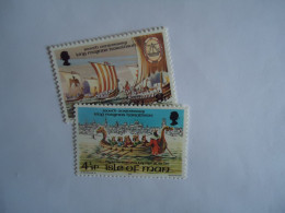 ISLE OF MAN MNH   STAMPS  BOATS - Isola Di Man