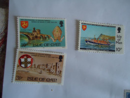 ISLE OF MAN MNH   STAMPS  BOATS LOT - Isola Di Man