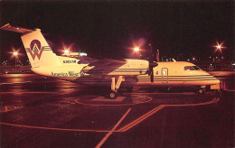 De Havilland Canada DHC-8 Dash-8 Bombardier Q Series AMERICAN WEST AIRLINES   (Scan R/V) N° 72 \MP7159 - 1946-....: Modern Era
