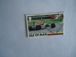 ISLE OF MAN USED    STAMPS  RALLY CARS - Isola Di Man