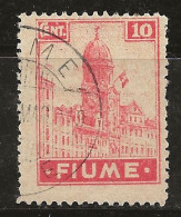 Italie 1919 N°Y.T. : Fiume 35 Obl. - Fiume