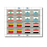 ONU New-York 2024 - Drapeaux Flags Flaggen ** Feuille 58 Entière - Blocs-feuillets