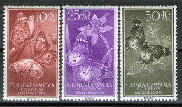 SPAINISH GUINEA 1958 - Stamp Day - Butterflies, African Monarch MNH - Guinea Española