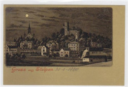 39032601 - Mondschein Lithographie Gruss Aus Stolpen. Ungelaufen. Gute Erhaltung. - Stolpen