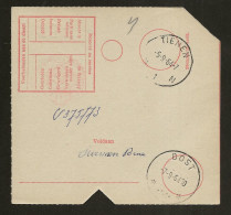 Sterstempel Bestellershalte BOST 7/9/1964 Op Assignatie - Postmarks With Stars