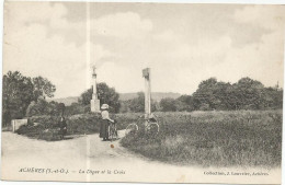 CPA Achères La Digue Et La Croix - Acheres