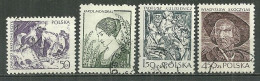 POLAND Oblitéré 2432-2435 Art Graphique - Used Stamps