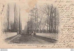 U12-32) FLEURANCE (GERS) AVENUE DU PONT  - ( ANIMATION - PERSONNAGES - OBLITERATION DE 1902 - 2 SCANS  ) - Lectoure