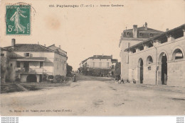 U4-82) PUYLAROQUE (TARN ET GARONNE)  AVENUE GAMBETTA  - Autres & Non Classés