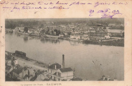 FRANCE - Le Quartier Des Ponts - Saumur - Vue Générale De La Ville - Carte Postale Ancienne - Saumur