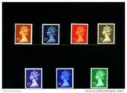 GREAT BRITAIN - 1990  MACHIN  SET  MINT NH - Série 'Machin'