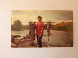 En Route Pour Un Bon Repas - Moricetown Canyon, On The Bulkley River, Along B.C.'s Highway - Fishing