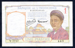 RC 27398 INDOCHINE BILLET DE 1 PIASTRE - Indochina