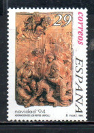 SPAIN ESPAÑA SPAGNA 1994 CHRISTMAS NATALE NOEL WEIHNACHTEN NAVIDAD 29p MNH - Unused Stamps