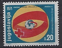 Jugoslavia 1971  Zwangszuschlagsmarken (**) MNH  Mi.40 - Beneficiencia (Sellos De)