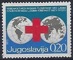 Jugoslavia 1972  Zwangszuschlagsmarken (**) MNH  Mi.42 - Beneficiencia (Sellos De)