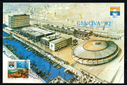 ITALIA - 1992 - ESPOSIZIONE MONDAILE DI FILATYELIA TEMATICA "GENOVA '92" - Cartes-Maximum (CM)