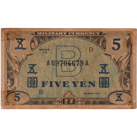 Billet, Japon, 5 Yen, KM:69a, TB - Japón