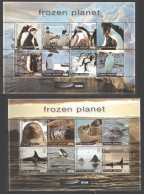 B0386 2011 British Antarctic Territory Frozen Planet Bbc #545-560 50 Euro Mnh - Sonstige & Ohne Zuordnung
