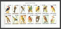 B0418 Imperf 2007 S. Tome & Principe Fauna Birds ! Rare Full Sh Mnh - Sonstige & Ohne Zuordnung
