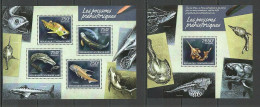 B0514 2014 Central Africa Prehistoric Fishes Fauna Kb+Bl Mnh - Marine Life