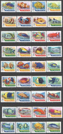 B0662 2016 Solomon Islands Fishes Marine Life Fauna #3981-4016 Big Set Mnh - Marine Life