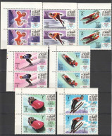 B0703 Fujeira Olympic Games Grenoble 1968 ! 2Set Mnh - Other & Unclassified