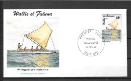 1990 - 404 - Pirogue - 13 - FDC