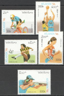 B0859 1996 Laos Sport Olympic Games Atlanta 96 Set Mnh - Other & Unclassified