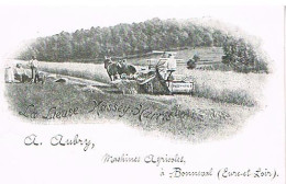 28  BONNEVAL A AUBRY  MACHINES AGRICOLES - Bonneval