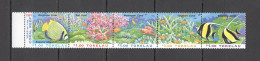 B0928 1997 Tokelau Fish & Marine Life Coral Reefs 1Set Mnh - Marine Life