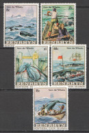 B0933 1983 Penrhyn Marine Life Save The Whales #310-14 Michel 18 Euro 1Set Mnh - Marine Life