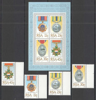 B0963 1984 South Africa Rsa Military & War Orders Medals 1Kb+1Set Mnh - Militares