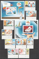 B1032 Imperf Mongolia Olympic Games Barcelona 1992 1Set+2Bl Mnh - Other & Unclassified