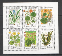 B1048 1988 Bulgaria Flora Plants Flowers 1Kb Mnh - Autres & Non Classés