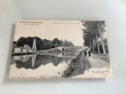 51 Ay «  Le Pont Du Canal « - Ay En Champagne