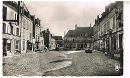 28  BONNEVAL PLACE DU MARCHE  CPSM 9X14 - Bonneval