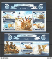 Ml192 2015 Maldives Fauna Marine Life Seashells 1Kb+1Bl Mnh - Marine Life