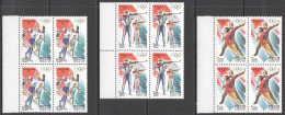 Oz0164 1998 Russia Sport Winter Olympic Games Nagano 1998 4Set Mnh - Other & Unclassified