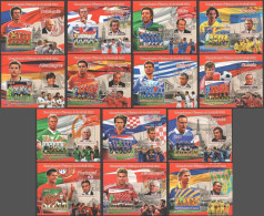 Oz0172 2012 Sport Football Euro Cup 2012 Teams & Stars 14Bl Mnh - Other & Unclassified