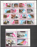 Oz0225 Manama Olympic Games 1972 Sapporo Big Set 20 Stamps Mnh - Other & Unclassified
