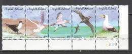 Oz0269 1994 Norfolk Island Fauna Birds #569-73 1Set Mnh - Sonstige & Ohne Zuordnung