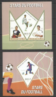 Pe369 2015 Football Stars Lionel Messi Cristiano Ronaldo Bale Kb+Bl Mnh - Other & Unclassified