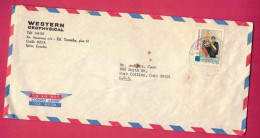 Lettre Pour Les USA EUAN - YT N° 680 - Restauration De La Démocratie - Equateur