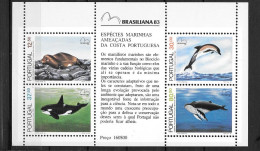 PORTUGAL - 1983 - BF 42 **MNH - Baleines