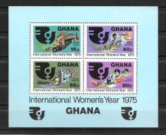 GHANA- BF 59 **MNH - 1975 Année Internationale De La Femme - VN