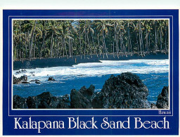 Etats Unis - Hawaï - Big Island Of Hawaï - Kalapana - Black Sand Beach - Etat De Hawaï - Hawaï State - CPM - Voir Scans  - Hawaï