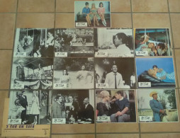 13 PHOTO FILM 3 SUR UN SOFA Jerry LEWIS Janet LEIGH  1966 TBE CINEMA 8 Photos Noir Et Blanc + 5 Couleur - Photos