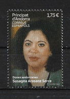 2024.Susagna Arasanz I Serra,première Femme Ministre Des Finances 1994. Timbre Neuf ** - Nuevos